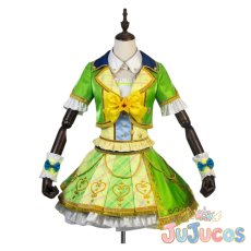 画像2: アイカツスターズ!　早乙女あこ　ライムマーチングコーデ　コスプレ衣装 (2)