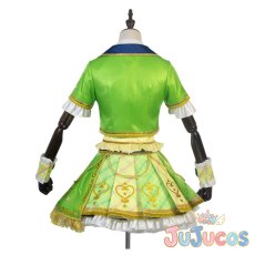 画像4: アイカツスターズ!　早乙女あこ　ライムマーチングコーデ　コスプレ衣装 (4)