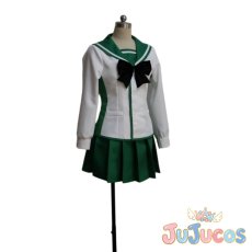 画像5: 学園黙示録 HIGHSCHOOL OF THE DEAD　宮本麗　コスプレ衣装 (5)
