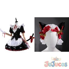 画像1: 千咲　コスプレ衣装　鳴潮(Wuthering Waves)　コスチューム　JUJUcosplay (1)