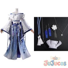 画像1: 緋雪(ひゆき)　2つの姿　コスプレ衣装　鳴潮(Wuthering Waves)　コスチューム　JUJUcosplay (1)