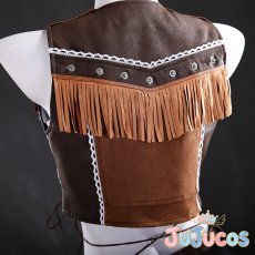 画像7: ティファ・ロックハート　カウガール　コスプレ衣装　ファイナルファンタジーVII　コスチューム　JUJUcosplay (7)