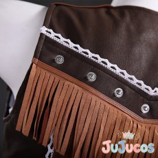 画像9: ティファ・ロックハート　カウガール　コスプレ衣装　ファイナルファンタジーVII　コスチューム　JUJUcosplay (9)