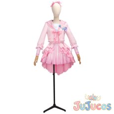 画像2: 花海咲季　桜フォトグラフ　コスプレ衣装　学園アイドルマスター　コスチューム　JUJUcosplay (2)