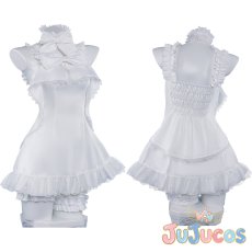 画像1: ラム　Sweet Angel Ver.　コスプレ衣装　Re:ゼロから始める異世界生活　コスチューム　JUJUcosplay (1)