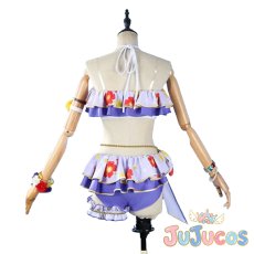 画像4: 東條希　水着　コスプレ衣装　ラブライブ! School idol project　コスチューム　JUJUcosplay (4)