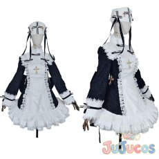 画像1: 超絶最かわてんしちゃん　コスプレ衣装　NEEDY GIRL OVERDOSE　コスチューム　JUJUcosplay (1)