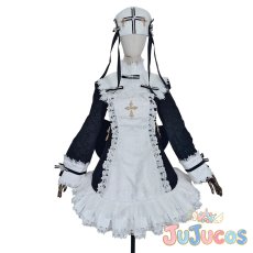 画像2: 超絶最かわてんしちゃん　コスプレ衣装　NEEDY GIRL OVERDOSE　コスチューム　JUJUcosplay (2)