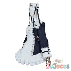 画像4: 超絶最かわてんしちゃん　コスプレ衣装　NEEDY GIRL OVERDOSE　コスチューム　JUJUcosplay (4)