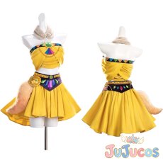 画像1: 紫吹蘭　キングレオコーデ　コスプレ衣装　アイカツ！　コスチューム　JUJUcosplay (1)