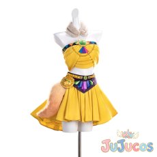 画像2: 紫吹蘭　キングレオコーデ　コスプレ衣装　アイカツ！　コスチューム　JUJUcosplay (2)