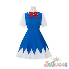 画像2: チルノ　コスプレ衣装　東方Project　コスチューム　JUJUcosplay (2)