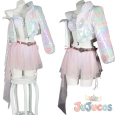 画像1: ラピ：シャインライト　コスプレ衣装　勝利の女神：NIKKE　コスチューム　JUJUcosplay (1)