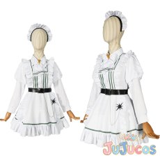 画像1: スノーホワイト　一番くじ　コスプレ衣装　勝利の女神：NIKKE　コスチューム　JUJUcosplay (1)
