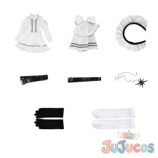 画像5: スノーホワイト　一番くじ　コスプレ衣装　勝利の女神：NIKKE　コスチューム　JUJUcosplay (5)