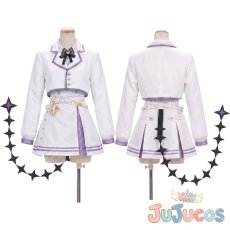 画像1: Vtuber　ラプラス・ダークネス（La+ Darknesss）　ねぽっくす　コスプレ衣装　バーチャルYouTuber　コスチューム　JUJUcosplay (1)