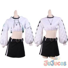 画像1: VTuber　風真いろは　リバーシブル衣装　コスプレ衣装　バーチャルYouTuber　コスチューム　JUJUcosplay (1)