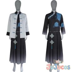 画像1: VTuber　叶(かなえ)　チャイナ服　コスプレ衣装　バーチャルYouTuber　コスチューム　JUJUcosplay (1)