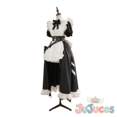 画像3: Vtuber　Raora Panthera(ラオーラ・パンテーラ)　メイド服　コスプレ衣装　バーチャルYouTuber　コスチューム　JUJUcosplay (3)