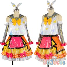 画像1: 鏡音リン　マジカルミライ 2018　コスプレ衣装　VOCALOID　コスチューム　JUJUcosplay (1)