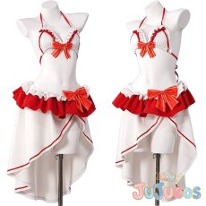 画像1: アスナ　水着　コスプレ衣装　ソードアート・オンライン　コスチューム　JUJUcosplay (1)