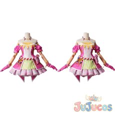 画像1: 星宮いちご　ソレイユVer.　コスプレ衣装　アイカツ！　コスチューム　JUJUcosplay (1)