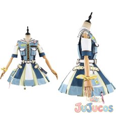 画像1: Liella!　桜小路きな子　OPEN THE G☆TE!!!　7thライブテーマソング　コスプレ衣装　ラブライブ！スーパースター!!　コスチューム　JUJUcosplay (1)