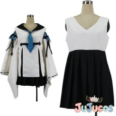 画像1: 江風　駆逐艦　コスプレ衣装　アズールレーン　コスチューム　JUJUcosplay (1)