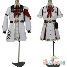 画像1: VTuber　百鬼あやめ　軍服衣装　コスプレ衣装　バーチャルYouTuber　コスチューム　JUJUcosplay (1)