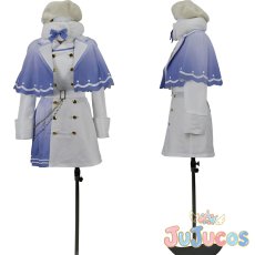 画像1: VTuber 一ノ瀬うるは　BIG☆STAR　コスプレ衣装　バーチャルYouTuber　コスチューム　JUJUcosplay (1)