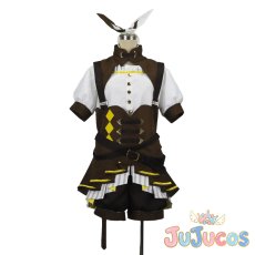 画像2: 鏡音リン　にっこり^^調査隊のテーマ　コスプレ衣装　プロジェクトセカイ カラフルステージ！ feat. 初音ミク　コスチューム　JUJUcosplay (2)