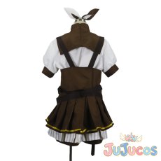 画像5: 鏡音リン　にっこり^^調査隊のテーマ　コスプレ衣装　プロジェクトセカイ カラフルステージ！ feat. 初音ミク　コスチューム　JUJUcosplay (5)
