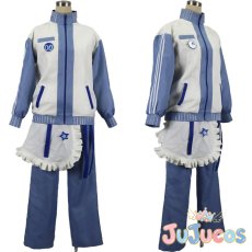 画像1: KAITO　ジャージメイド　コスプレ衣装　VOCALOID　コスチューム　JUJUcosplay (1)