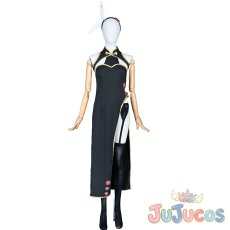 画像2: プラナ　チャイナドレス　コスプレ衣装　ブルーアーカイブ　コスチューム　JUJUcosplay (2)