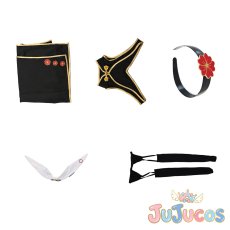 画像5: プラナ　チャイナドレス　コスプレ衣装　ブルーアーカイブ　コスチューム　JUJUcosplay (5)