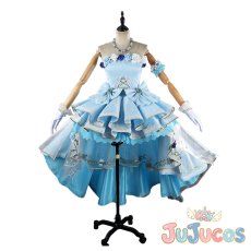 画像2: Aqours　渡辺曜　ウェディング編　コスプレ衣装　ラブライブ！サンシャイン!!　コスチューム　JUJUcosplay (2)