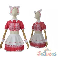 画像1: アリス　マリオンクレープコラボ　コスプレ衣装　勝利の女神：NIKKE　コスチューム　JUJUcosplay (1)