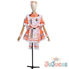 画像1: VTuber　不知火フレア　きゅるるん大作戦　コスプレ衣装　バーチャルYouTuber　コスチューム　JUJUcosplay (1)