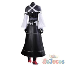 画像3: ティファ・ロックハート　黒魔道士　コスプレ衣装　ファイナルファンタジーVII リベレーション　コスチューム　JUJUcosplay (3)