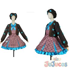 画像1: Vtuber　珠乃井ナナ　KYAWAII?5000%　コスプレ衣装　バーチャルYouTuber　コスチューム　JUJUcosplay (1)
