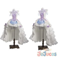 画像1: エミリア　ウェディングVer.　コスプレ衣装　Re:ゼロから始める異世界生活　コスチューム　JUJUcosplay (1)