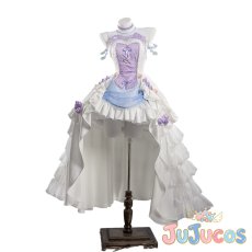 画像2: エミリア　ウェディングVer.　コスプレ衣装　Re:ゼロから始める異世界生活　コスチューム　JUJUcosplay (2)
