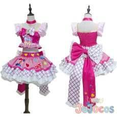 画像1: 虹野ゆめ　ガーリーアイランド　コスプレ衣装　アイカツスターズ!　コスチューム　JUJUcosplay (1)
