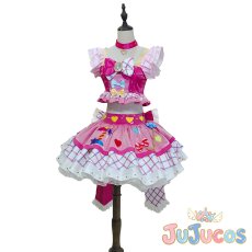 画像2: 虹野ゆめ　ガーリーアイランド　コスプレ衣装　アイカツスターズ!　コスチューム　JUJUcosplay (2)