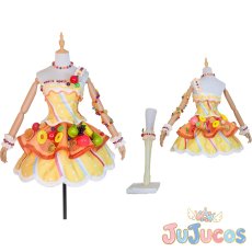 画像1: 有栖川おとめ　トロピカルバスケット　コスプレ衣装　アイカツ！　コスチューム　JUJUcosplay (1)