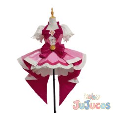 画像2: 春野はるか(キュアフローラ)　変身後　コスプレ衣装　Go！プリンセスプリキュア　コスチューム　JUJUcosplay (2)