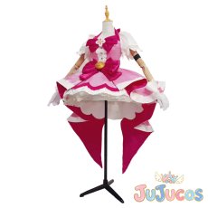 画像3: 春野はるか(キュアフローラ)　変身後　コスプレ衣装　Go！プリンセスプリキュア　コスチューム　JUJUcosplay (3)