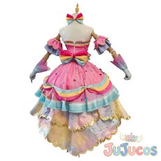 画像3: 虹野ゆめ　レインボーエトワールコーデ　コスプレ衣装　アイカツスターズ!　コスチューム　JUJUcosplay (3)