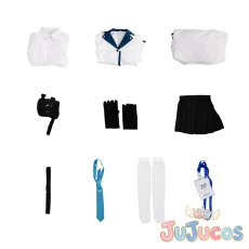画像5: 黒崎コユキ　コスプレ衣装　ブルーアーカイブ　コスチューム　JUJUcosplay (5)