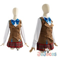 画像1: 蒼井えりか　コスプレ衣装　ヘブンバーンズレッド　コスチューム　JUJUcosplay (1)